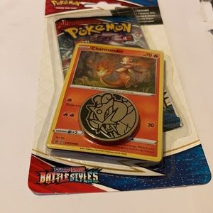 Pokémon TCG Sword & Shield  Battle Styles Charmander Promo Pack